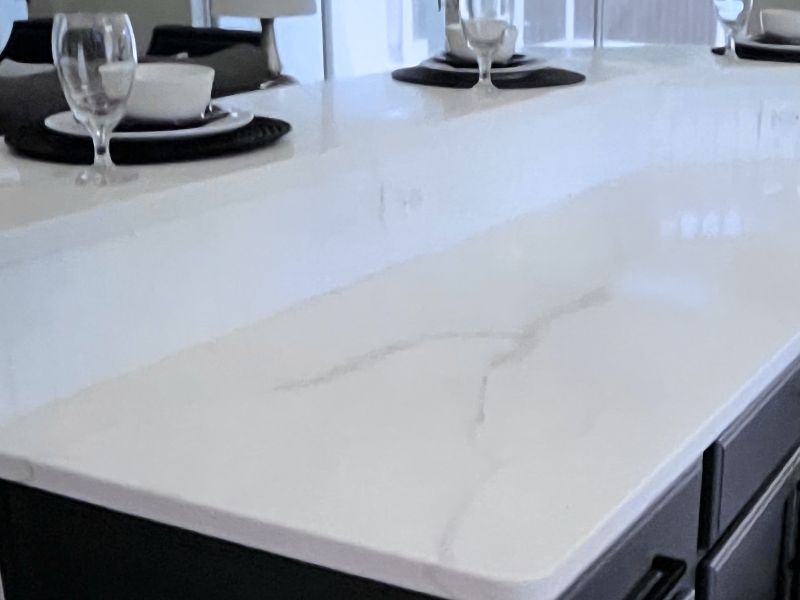 Finished Quartz Countertop