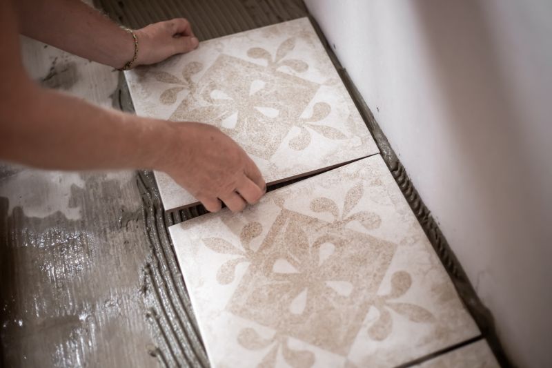 Mosaic Tile Floor Installation in Baltimore, MD